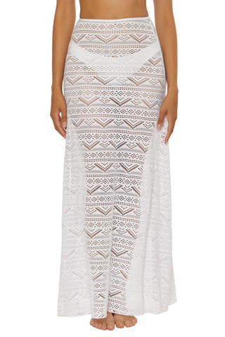 COLOR PLAY MAXI SKIRT by Becca