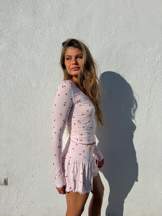 ANITA SHORT - PINK MULTI