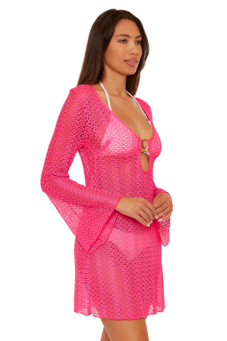 GOLDEN CROCHET TUNIC by Becca