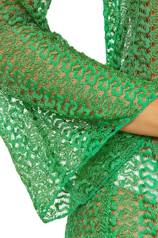 GOLDEN CROCHET TUNIC by Becca