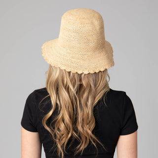 SAND DOLLAR - HAND CROCHET BUCKET HAT
