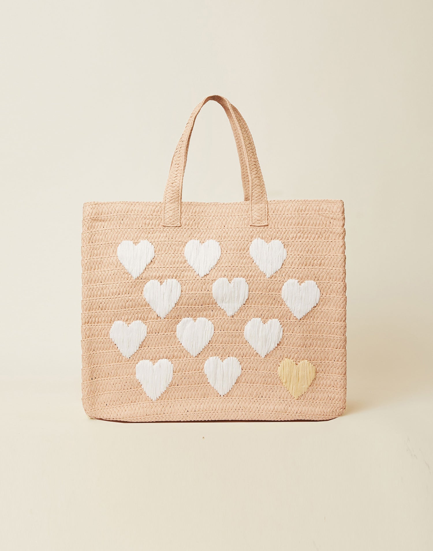 Be Mine Tote by BTB Los Angeles in Dusty/White - Product View