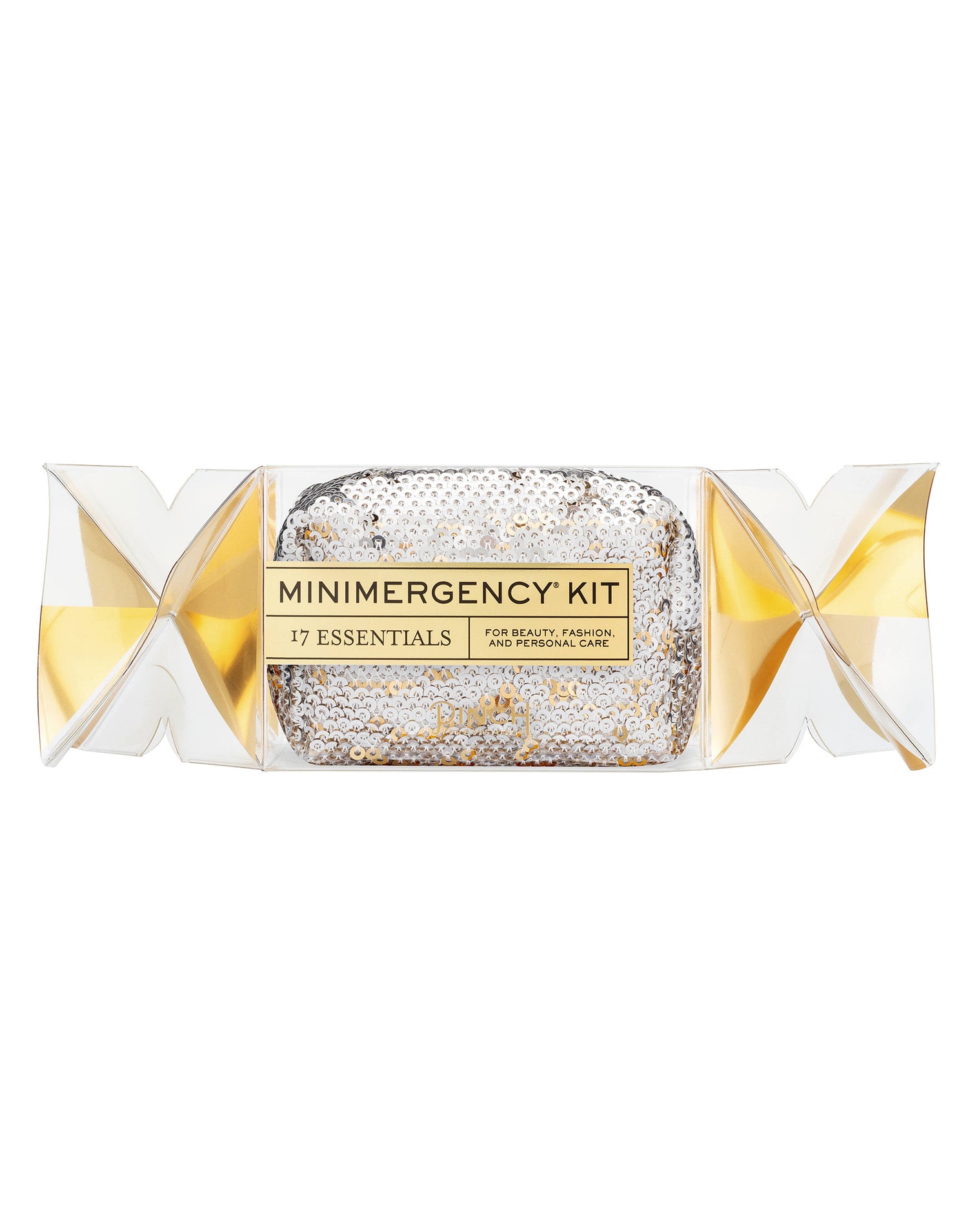 Cracker Minimergency Kit by Pinch Provisions in Silver/Gold - Product View
