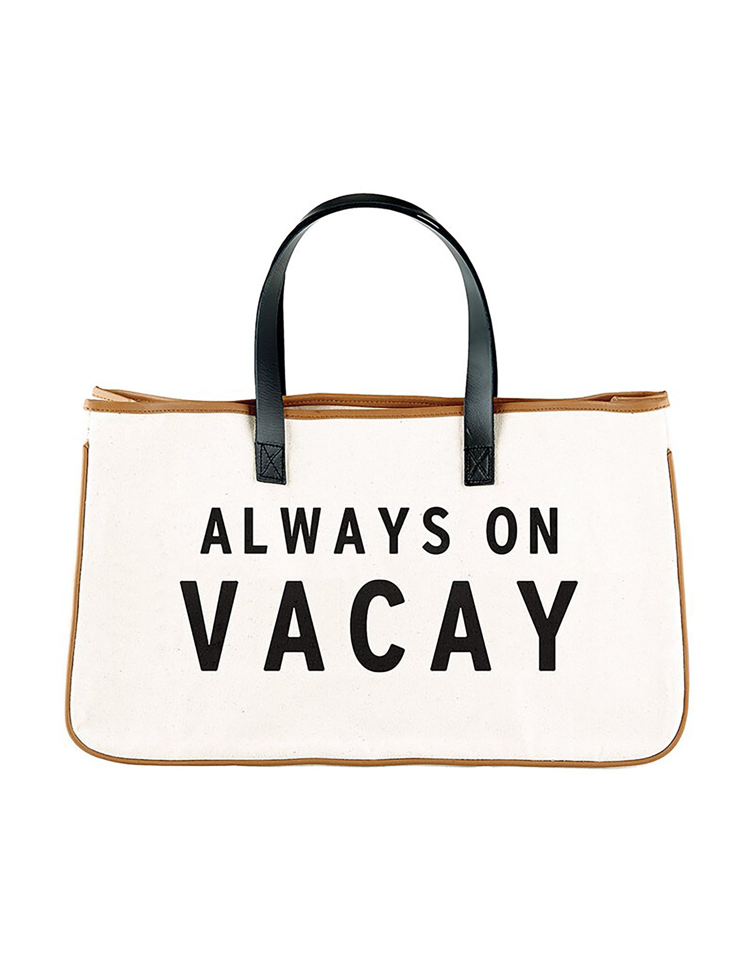 Always On Vacay Tote in Canvas by Santa Barbara Design Studio - Product View 