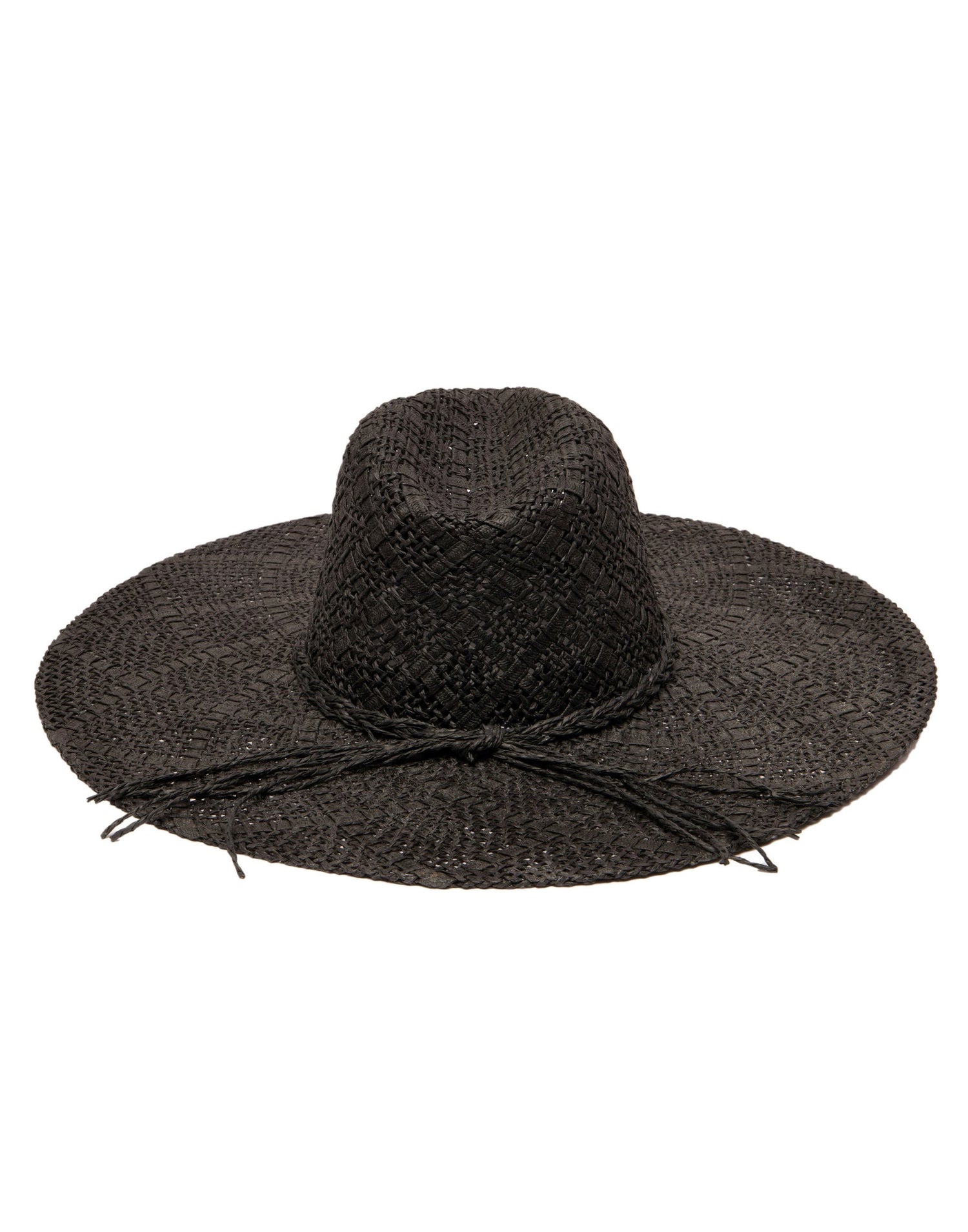 Sun Dialed Fedora by San Diego Hat Company in Black - Back View
