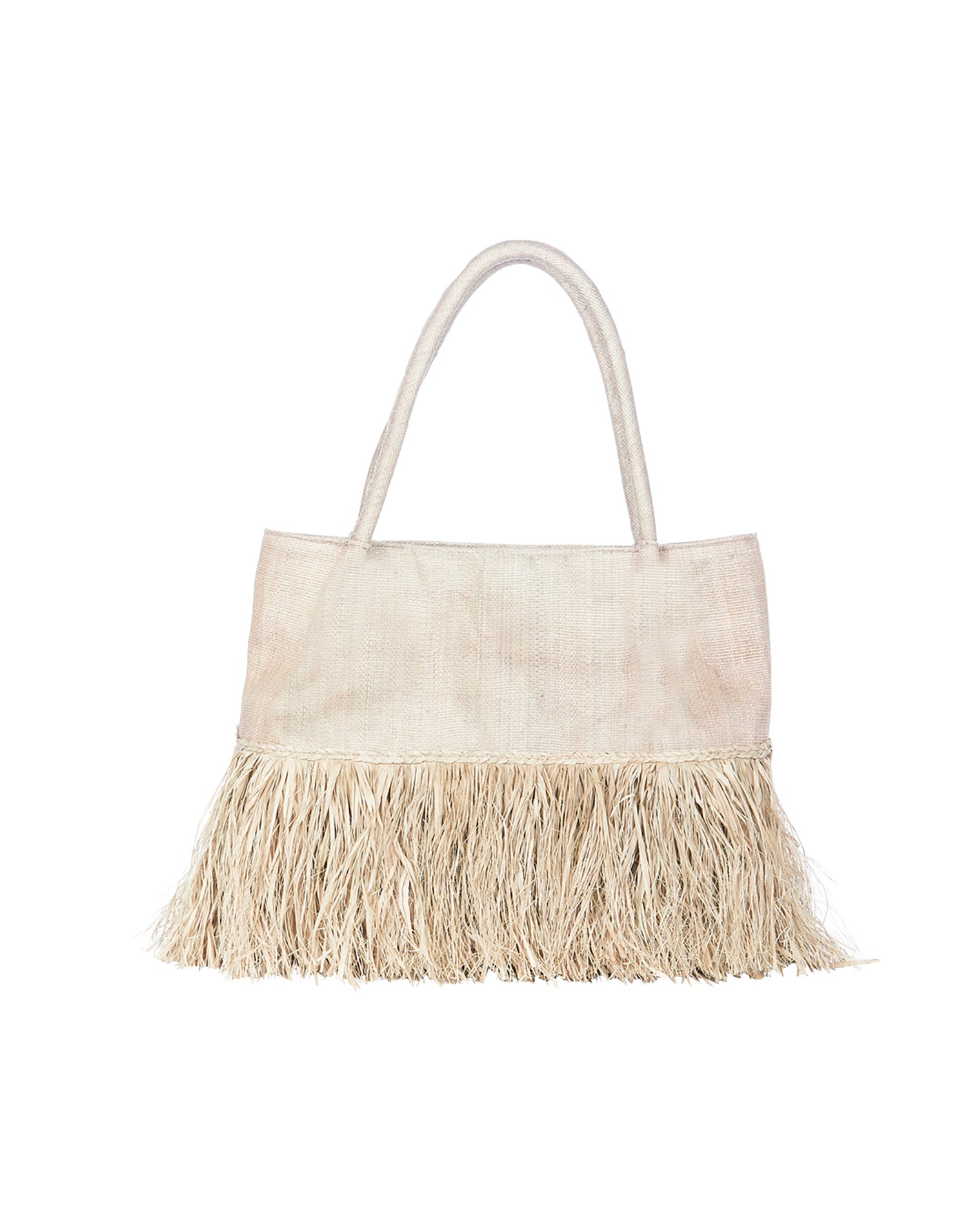 Sintra Tote by Florabella in Ivory - Product View