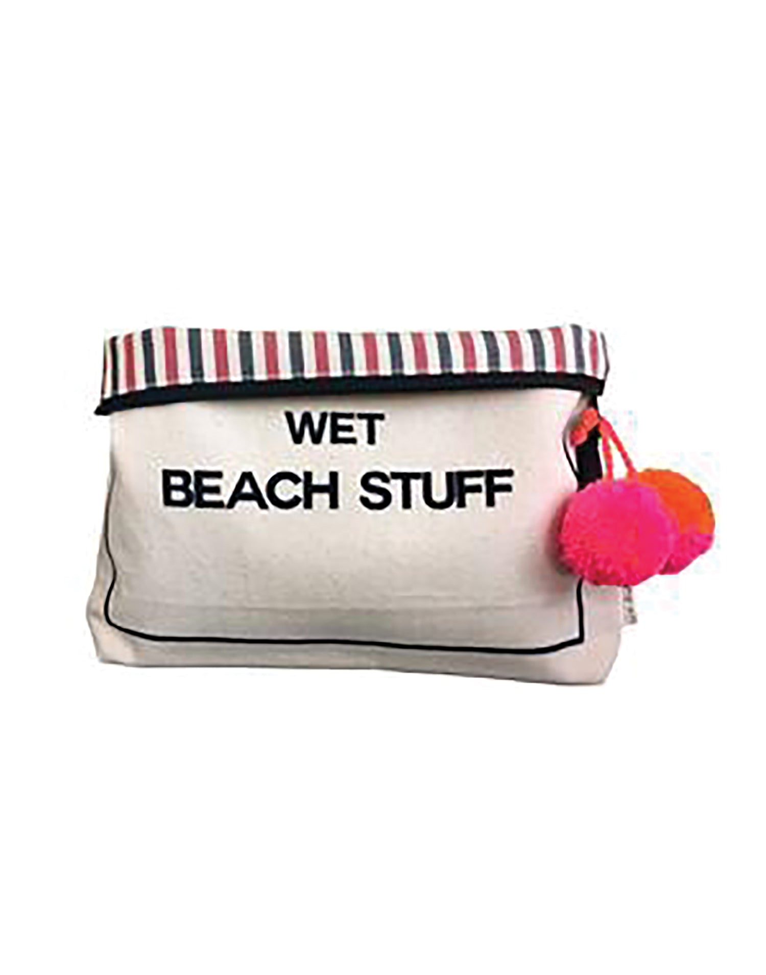 Bag-all's Wet Beach Stuff Bag in White - alternate product view