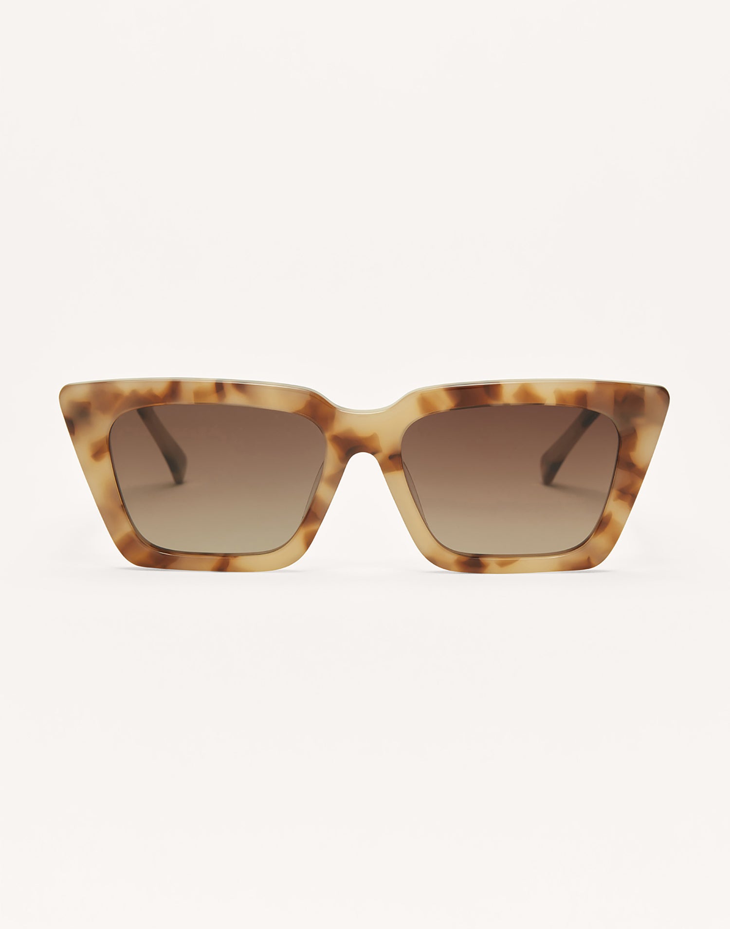 Feel Good Sunglasses by Z Supply in Blonde Tort - Front View