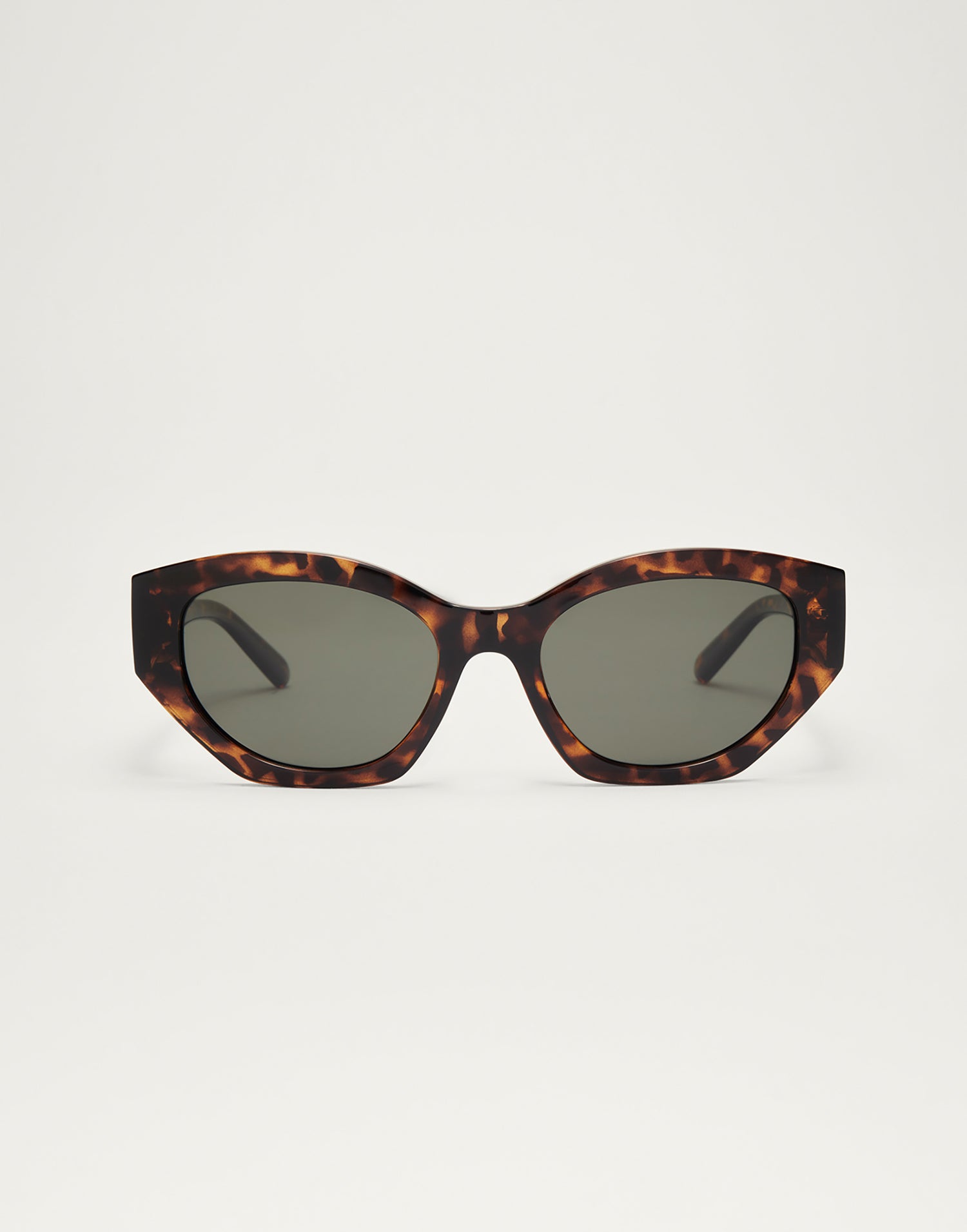 Love Sick Sunglasses by Z Supply in Dark Tort - Front View