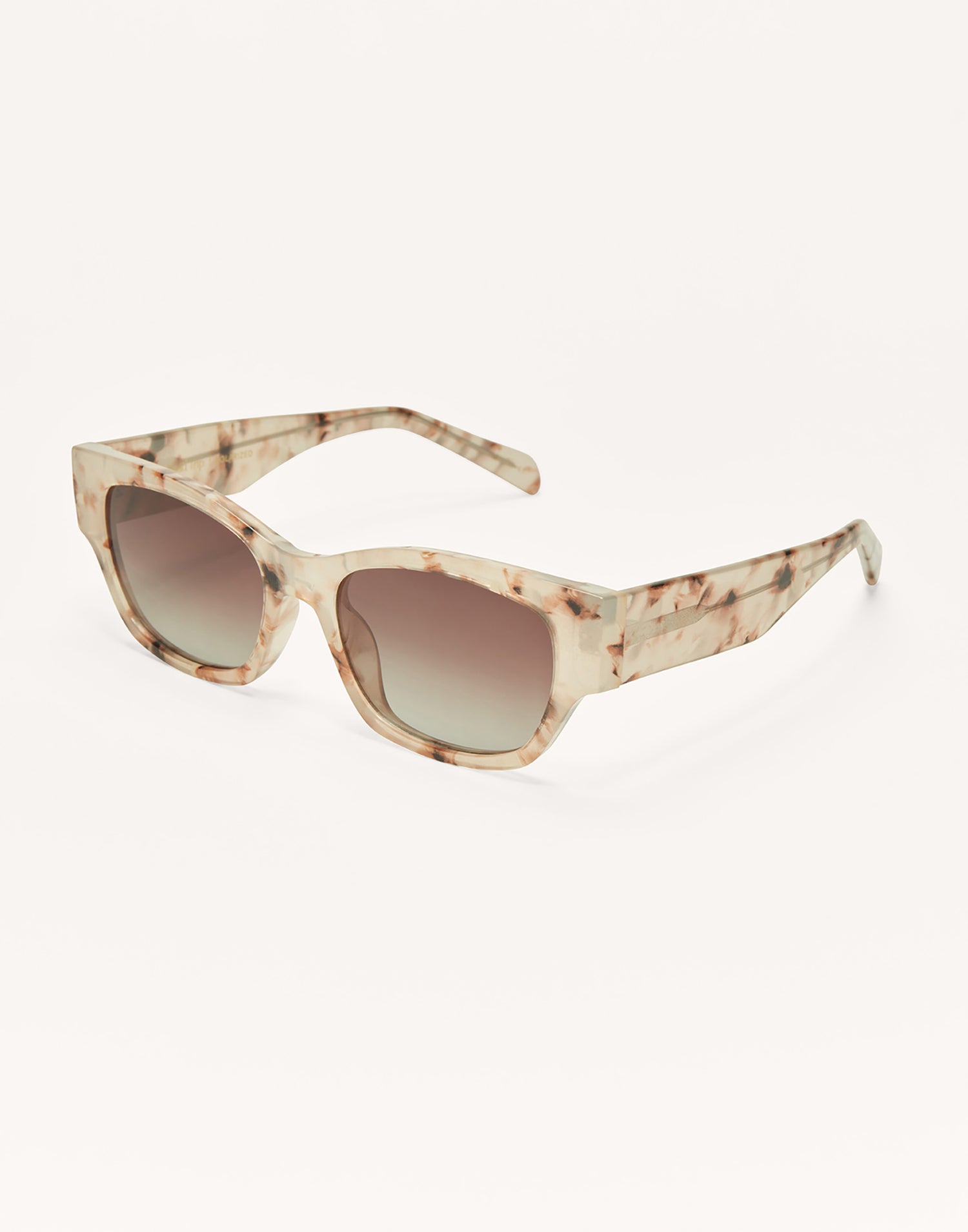 Roadtrip Sunglasses by Z Supply in Warm Sands - Angled View