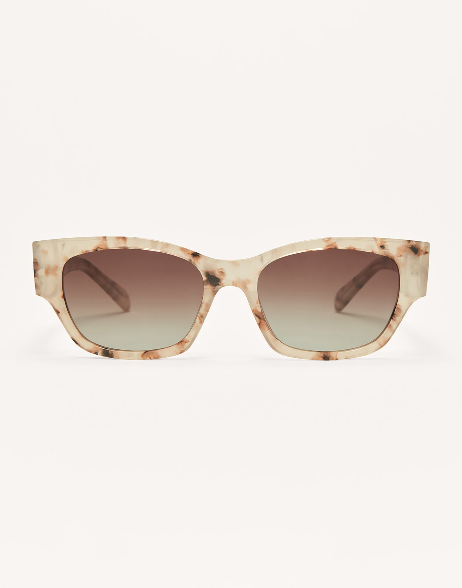 Roadtrip Sunglasses by Z Supply in Warm Sands - Front View